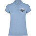 Star Poloshirt für Damen, himmelblau, L