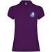 Star Poloshirt für Damen, lila, M