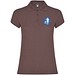 Star Poloshirt für Damen, Pale Red, S