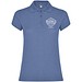 Star Poloshirt für Damen, Riviera Blue, L