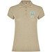 Star Poloshirt für Damen, sand meliert, S