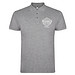 Star Poloshirt für Herren, Marl Grey, 2XL