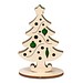 Steckfiguren-Karte Filz Premium, Tannenbaum, 1-seit. Druck