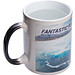 Sublimationstasse mit Effekt, 300 ml, schwarz