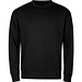 Sweatshirt unisex Crew, 4XL, schwarz