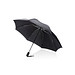 Swiss Peak AWARE™ 23 Zoll faltbarer umgekehrter Regenschirm, schwarz