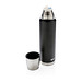SWISS PEAK® Vakuum Flasche Elite Kupfer, 1000 ml, schwarz