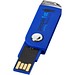 Swivel Rectangular USB-Stick, blau, 32GB