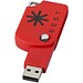 Swivel Square USB-Stick, rot, 16GB