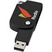 Swivel Square USB-Stick, schwarz, 16GB
