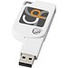 Swivel Square USB-Stick, weiss, 16GB