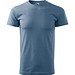 T-Shirt Herren Basic, 2XL, denim
