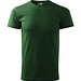 T-Shirt Herren Basic, 2XL, flaschengrün