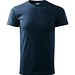 T-Shirt Herren Basic, 2XL, marineblau