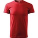 T-Shirt Herren Basic, 2XL, rot