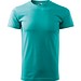 T-Shirt Herren Basic, 2XL, smaragdgrün