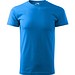 T-Shirt Herren Basic, 2XL, snorkel blau