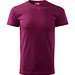 T-Shirt Herren Basic, 4XL, fuchsia