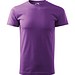 T-Shirt Herren Basic, 4XL, lila