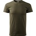 T-Shirt Herren Basic, S, army