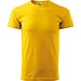 T-Shirt Herren Basic, S, gelb