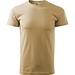 T-Shirt Herren Basic, S, sand
