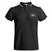 Tamil Sport Poloshirt für Herren, schwarz, 3XL