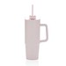 Tana Becher aus RCS recyceltem Kunststoff mit Griff 900ml, rosa