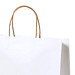 Papier Tragetasche Recycled medium, weiss