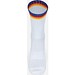 Tennissocken, 37-42, White / Rainbow