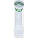 Mr. Socks Tennissocken, White / Kelly Green