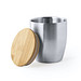 Isolierbecher Zasel, 280 ml, silber