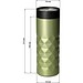 Thermobecher Diamond 360, schwarz/kupfer
