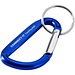 Timor Karabiner Schlüsselanhänger aus recyceltem Aluminium, royalblau