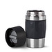 EMSA Isolierbecher Travel Mug Compact, 300 ml, schwarz