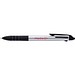 Trine 3-Farben RCS recycelter Kugelschreiber mit Stylus, silber