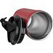 Trinkbecher aus Edelstahl, 350ml , rot