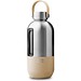 Trinkflasche Edelstahl, Beige 750ml, Beige