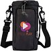 Trip Aware™ Recycelte Reisetasche für Flaschen 2 L, schwarz