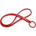 Tubyard Lanyard mit Band aus recyceltem Kunststoff, rot
