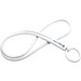 Tubyard Lanyard mit Band aus recyceltem Kunststoff, weiss