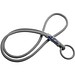 Tubyard Lanyard mit elastischem Band, grau