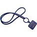 Tubyard Lanyard mit Telefonhalterung und Band aus recyceltem Kunststoff, mondlichtblau