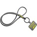 Tubyard Lanyard mit Telefonhalterung und elastischem Band, grau