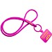 Tubyard Lanyard mit Telefonhalterung und elastischem Band, rosa