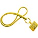 Tubyard Lanyard mit Telefonhalterung und elastischem Band, sonnenorange