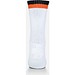 Two Tone Tennissocken, 42-46, White / Black / Orange