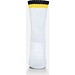 Two Tone Tennissocken, 42-46, White / Black / Yellow