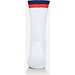Two Tone Tennissocken, 42-46, White / Navy / Red