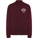 Ulan 280 g/m² Sweatjacke Unisex, granatrot, L